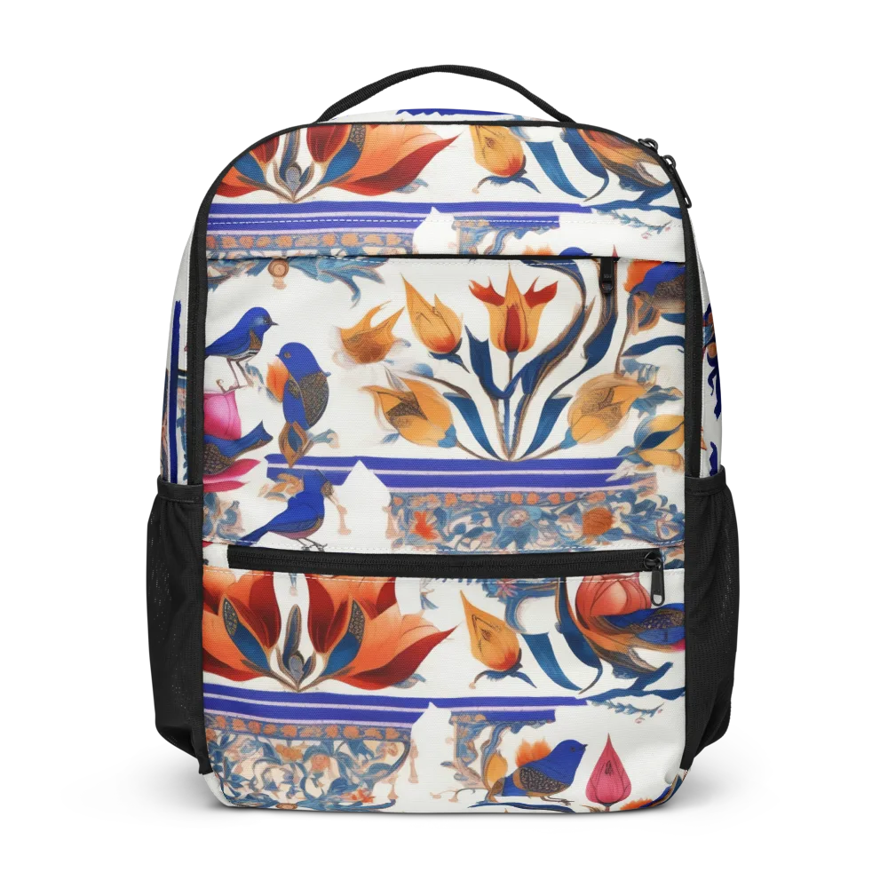 Emberwing Garden on Utility Backpack — Front