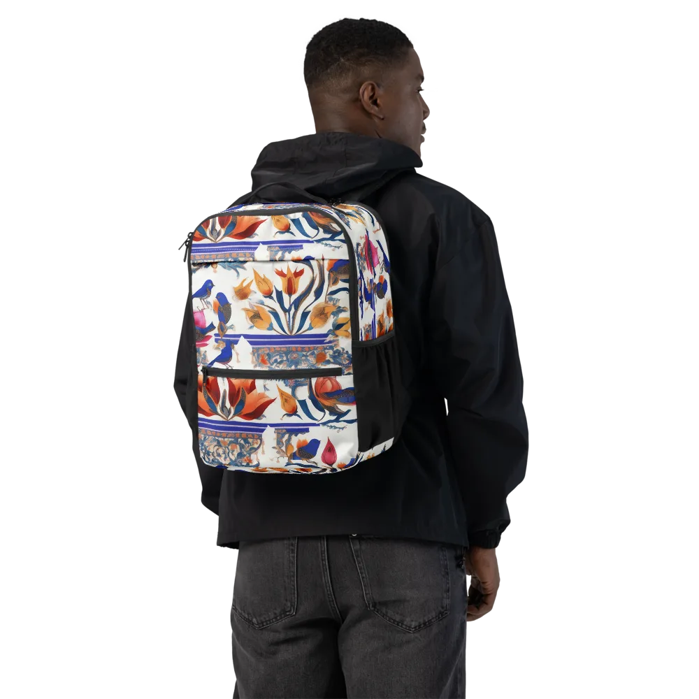 Emberwing Garden on Utility Backpack — Back