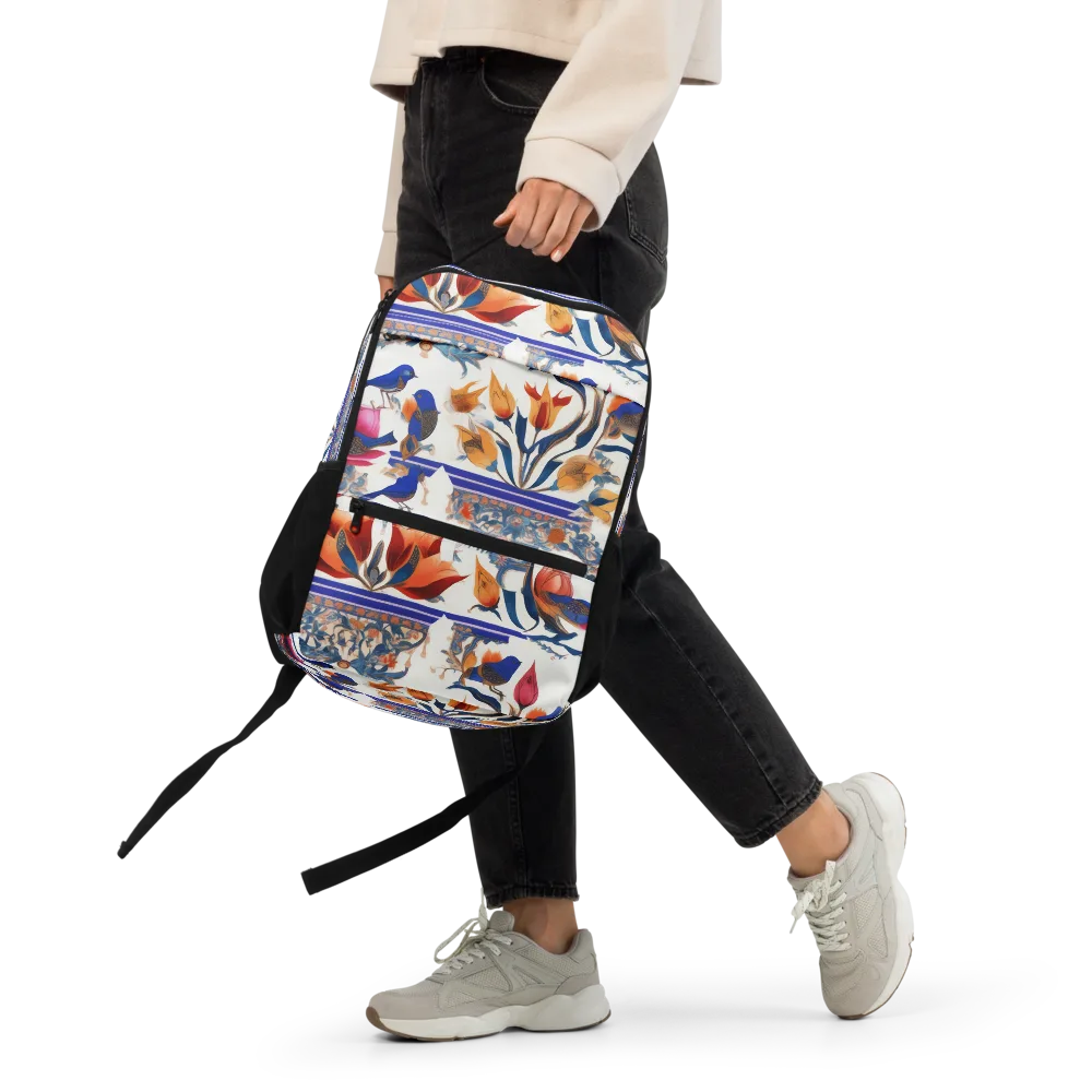 Emberwing Garden on Utility Backpack — Front
