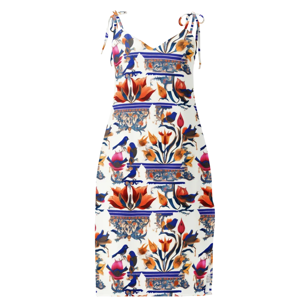 Emberwing Garden on Slip Dress — Front