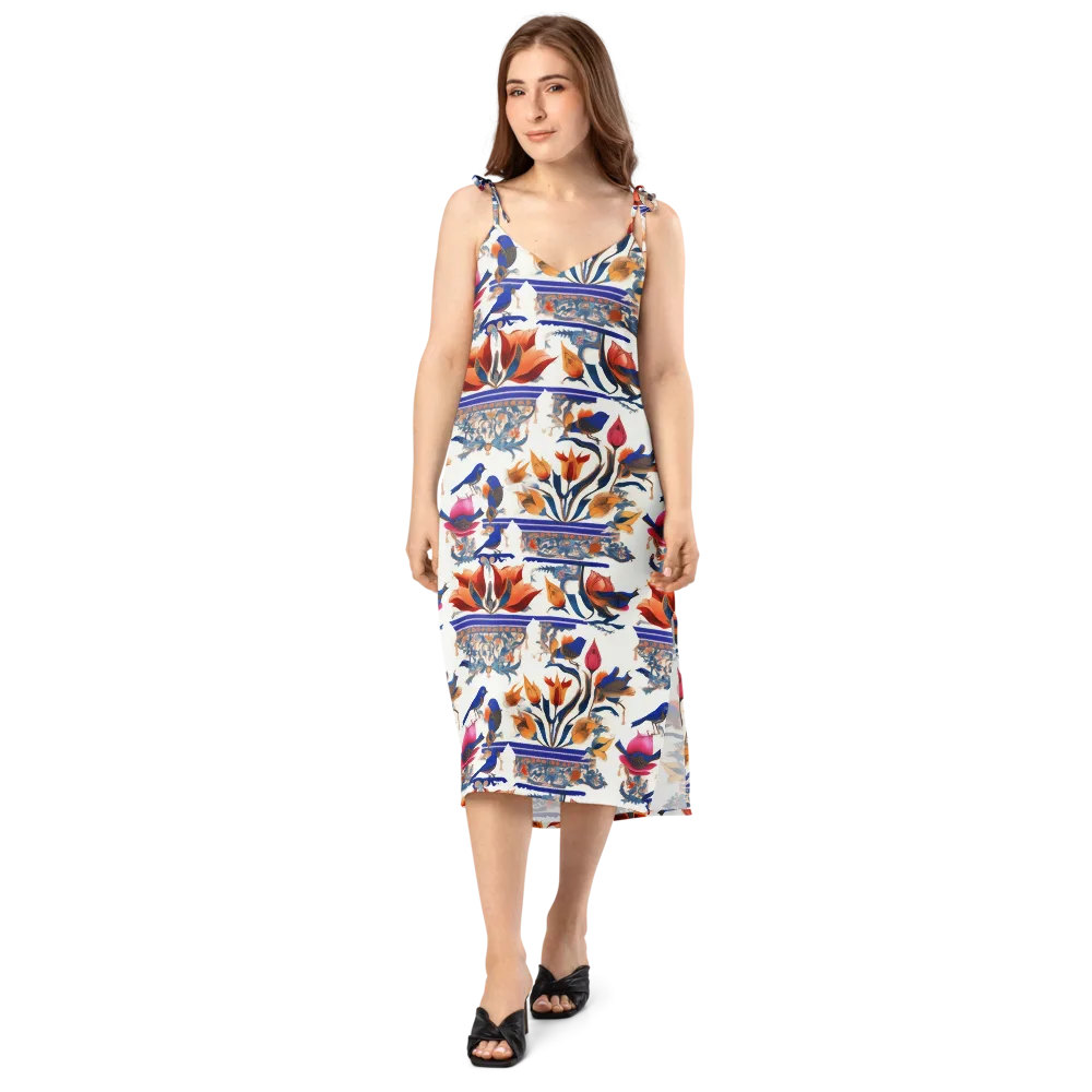 Emberwing Garden on Slip Dress — Front