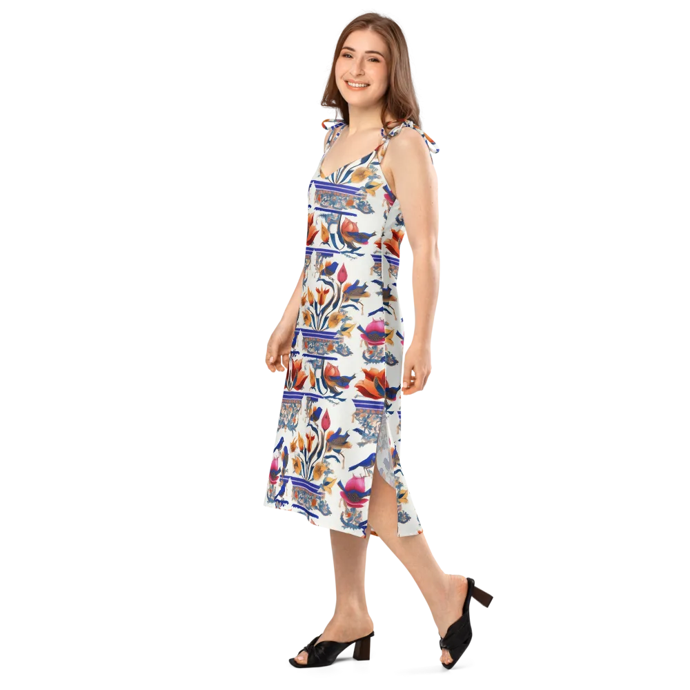 Emberwing Garden on Slip Dress — Left Front