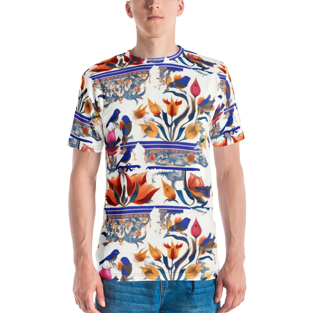 Emberwing Garden on Men's Crew Neck T-Shirt — Front