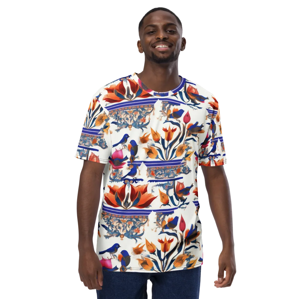 Emberwing Garden on Men's Crew Neck T-Shirt — Front