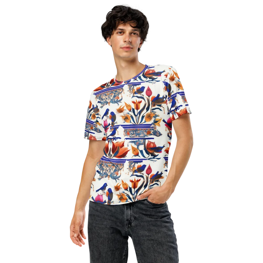 Emberwing Garden on Men's Crew Neck T-Shirt — Front