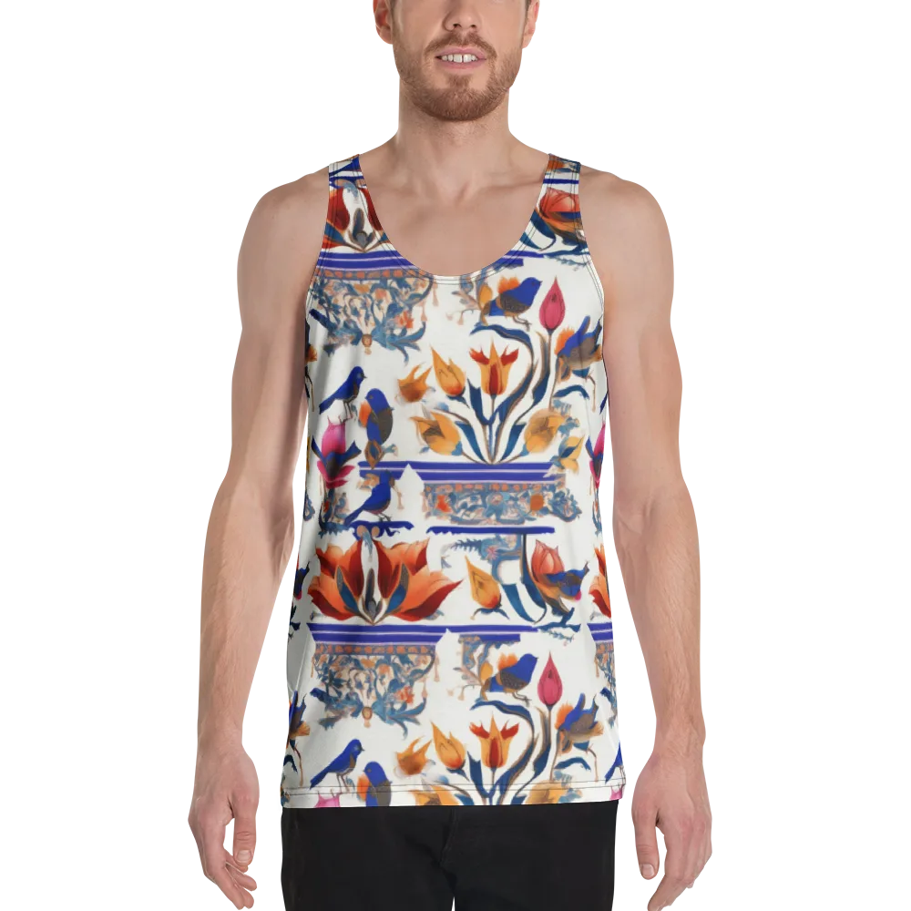 Emberwing Garden on Men's Tank Top — Front