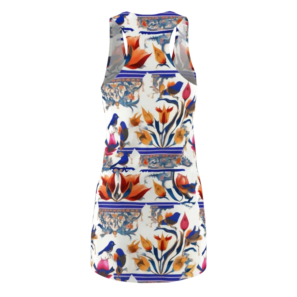 Emberwing Garden on Racerback Dress — Back