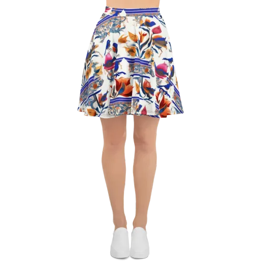 Emberwing Garden on a Skater Skirt