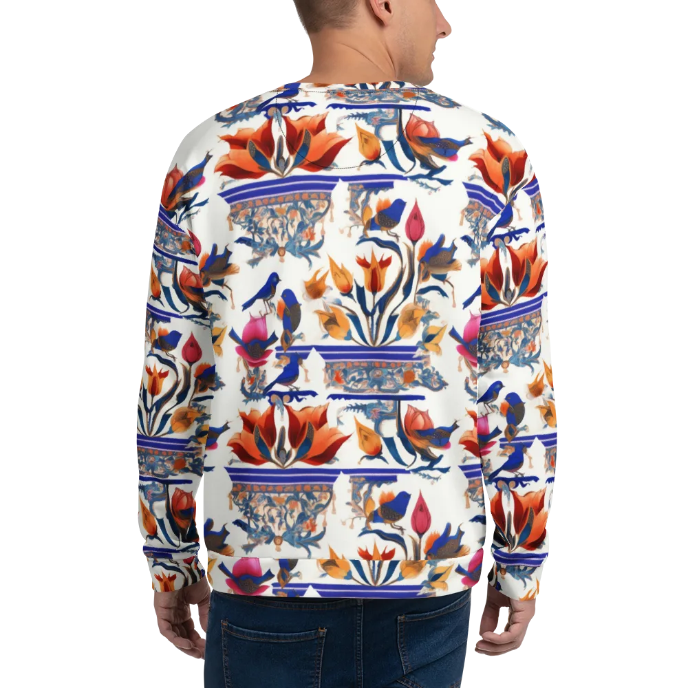 Emberwing Garden on Sweatshirt — Back