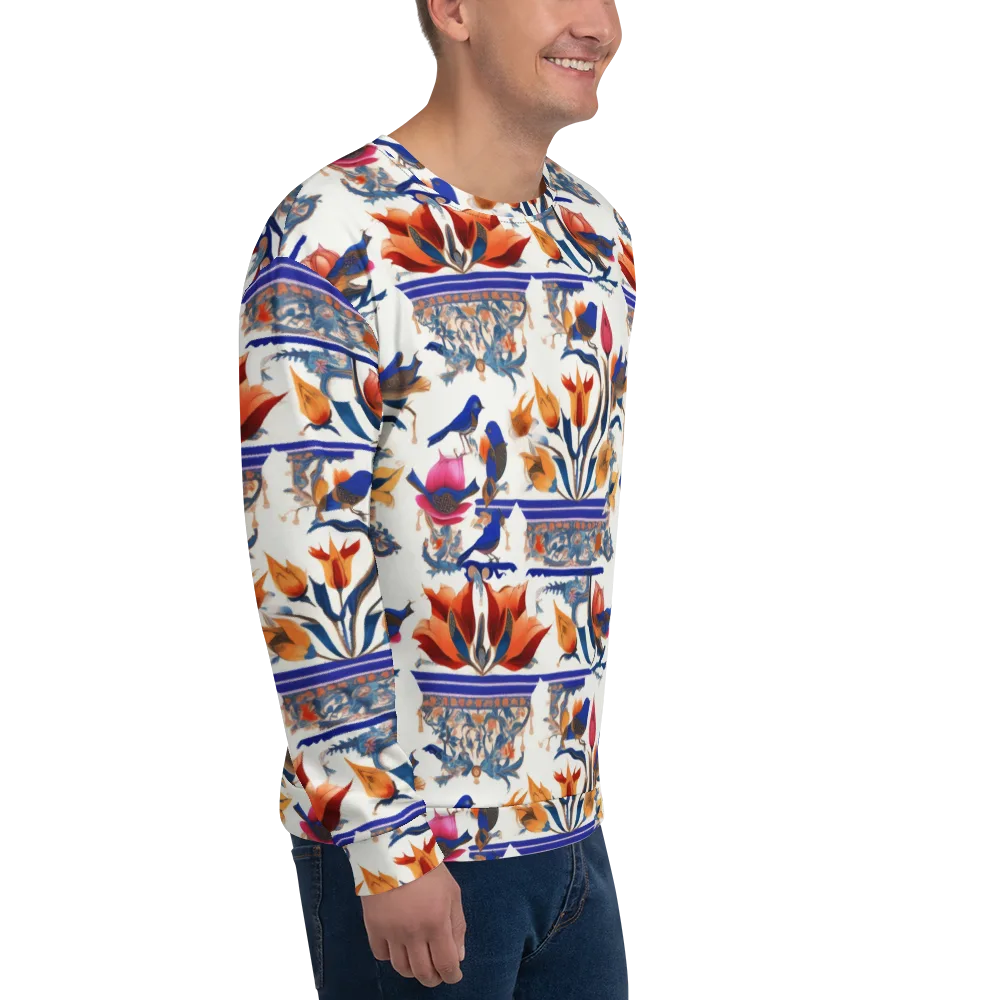 Emberwing Garden on Sweatshirt — Right Front