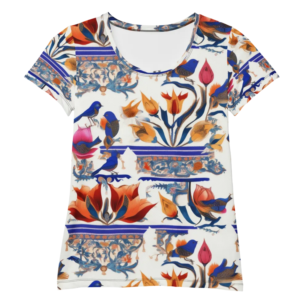 Emberwing Garden on Women's Athletic T-Shirt — Front
