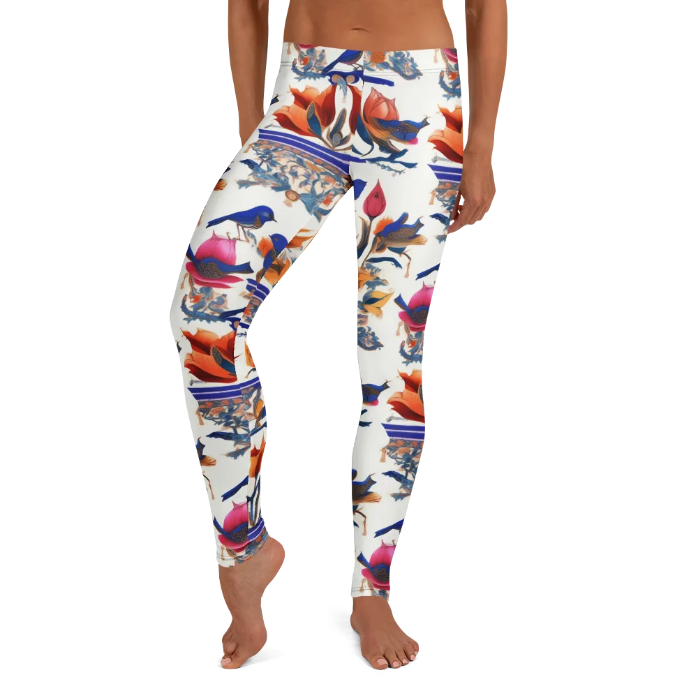 Emberwing Garden on Leggings — Front