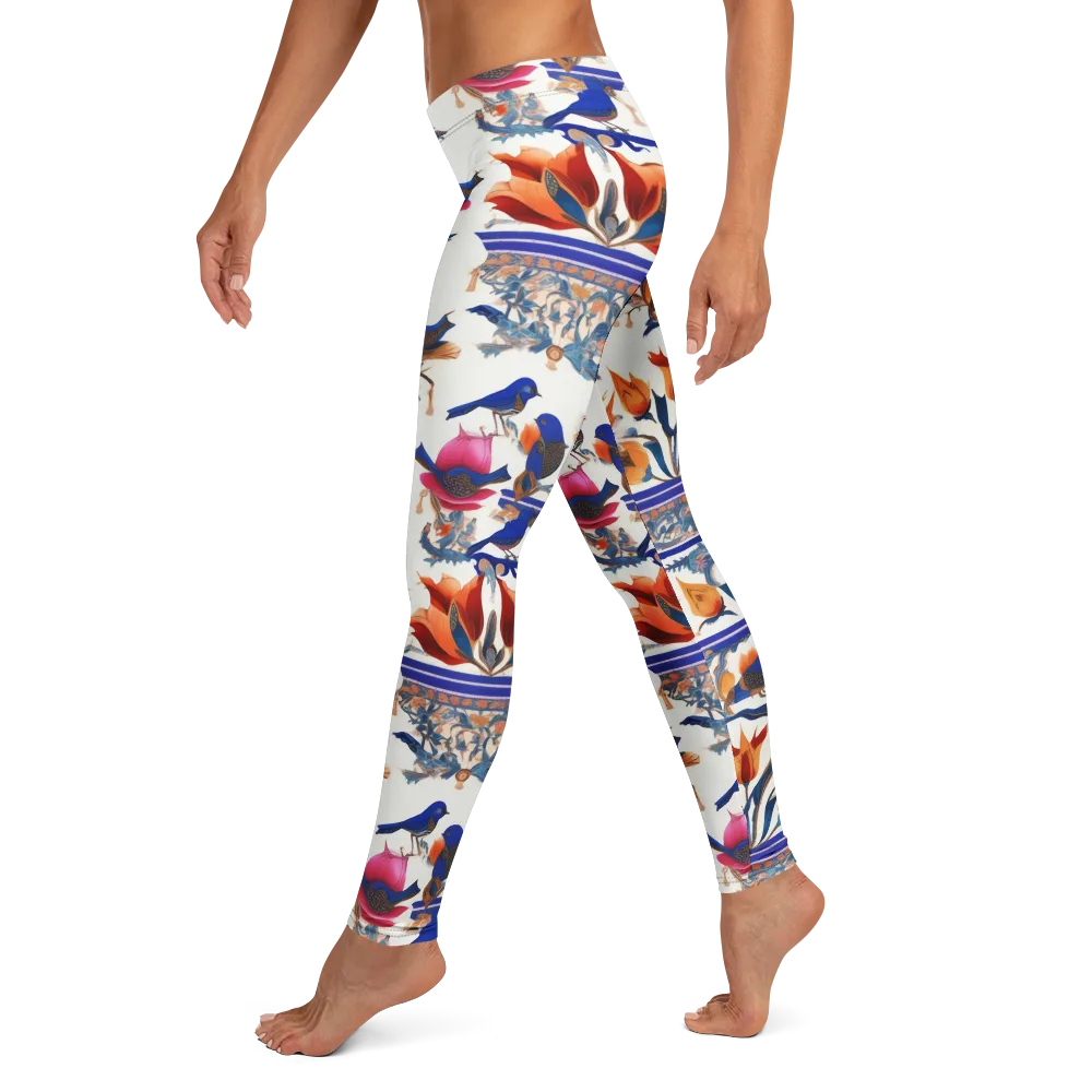 Emberwing Garden on Leggings — Left