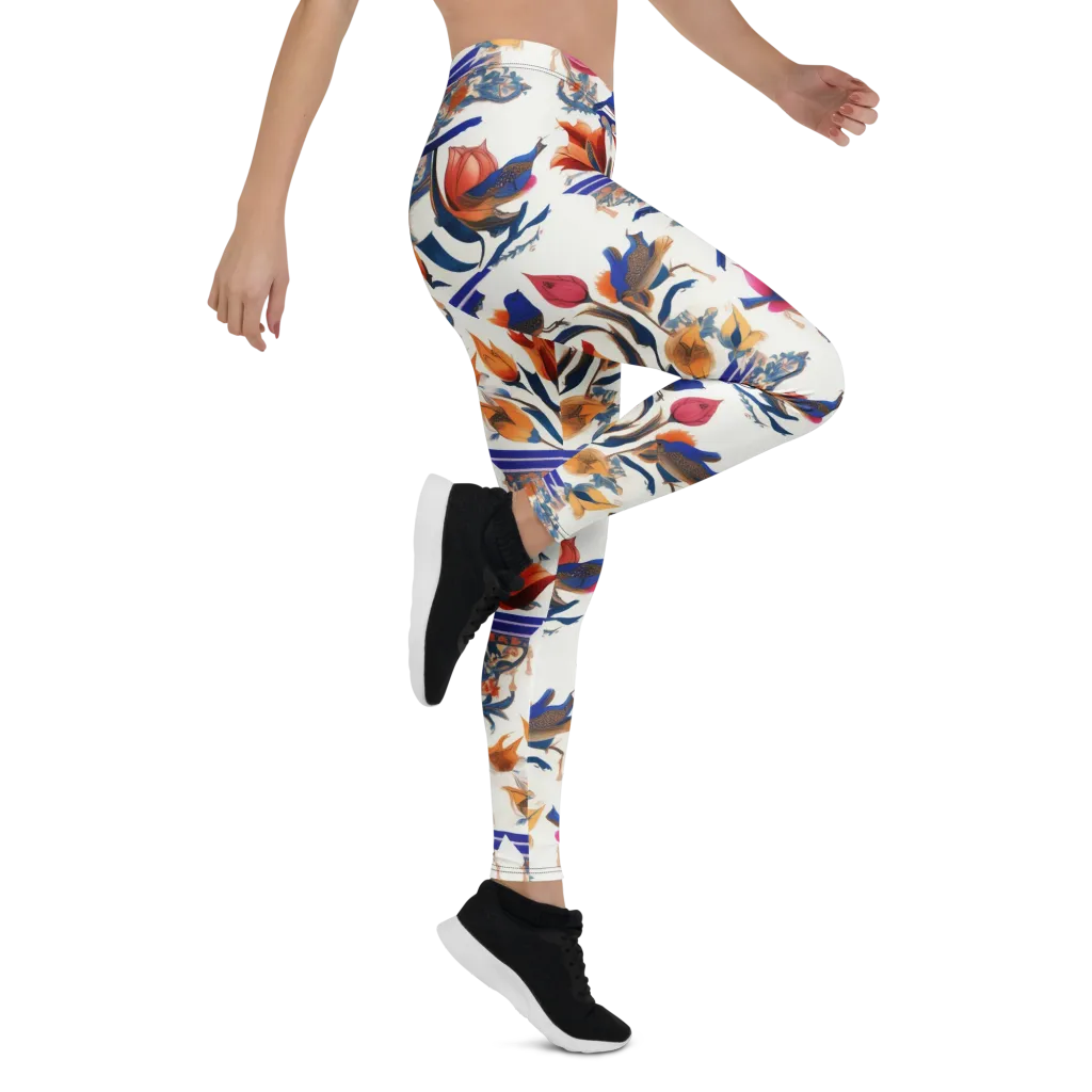 Emberwing Garden on Leggings — Right