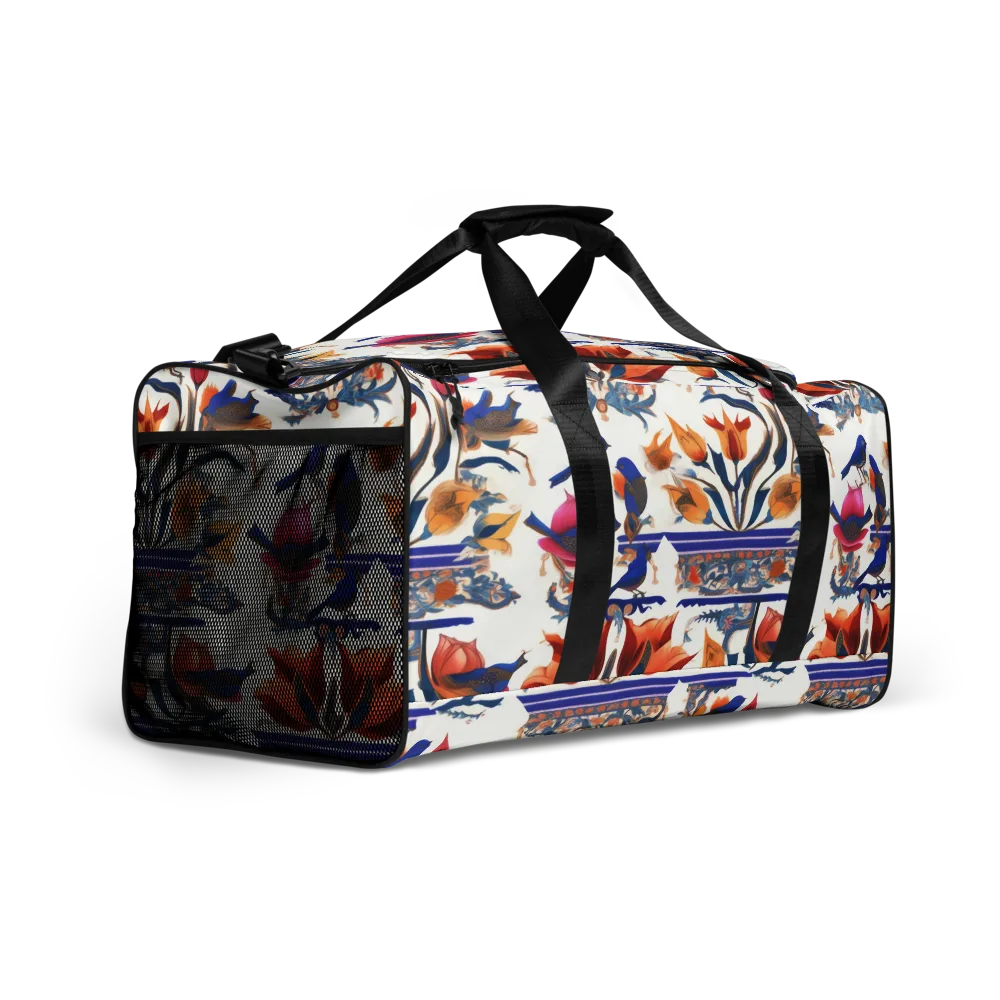 Emberwing Garden on Duffle Bag — Right Front