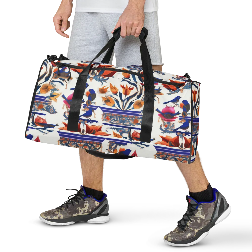 Emberwing Garden on Duffle Bag — Front