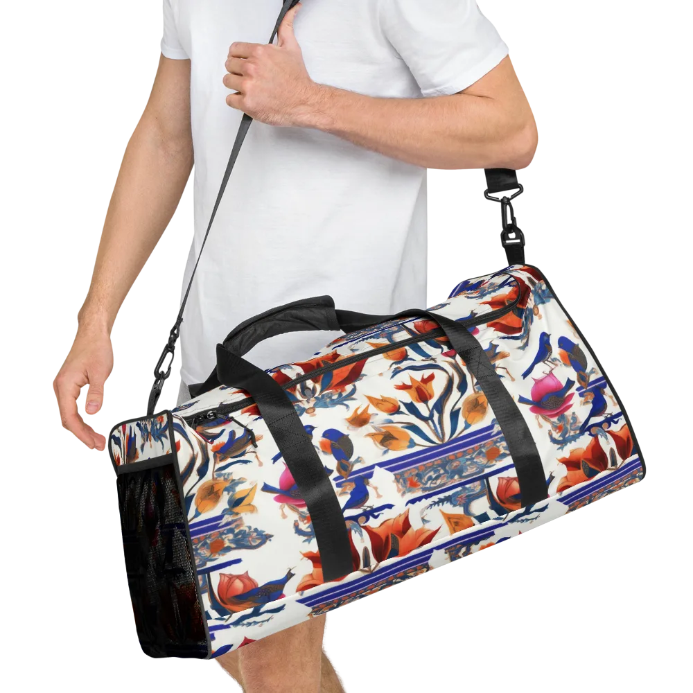 Emberwing Garden on Duffle Bag — Right Front