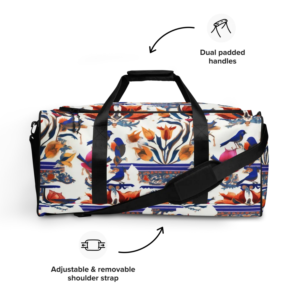 Emberwing Garden on Duffle Bag — Front