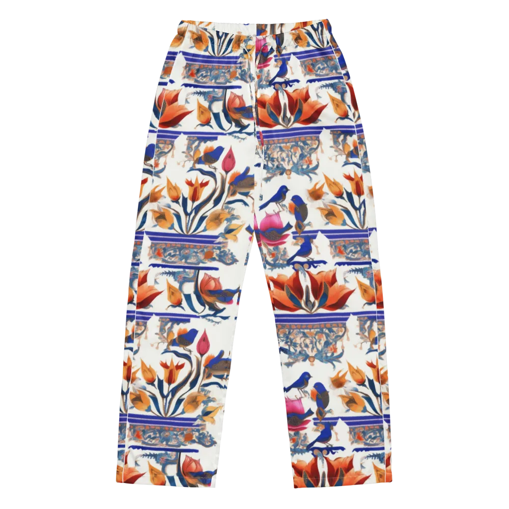 Emberwing Garden on Women's Pajama Pants — Front