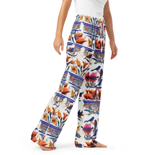 Emberwing Garden on a Women's Pajama Pants