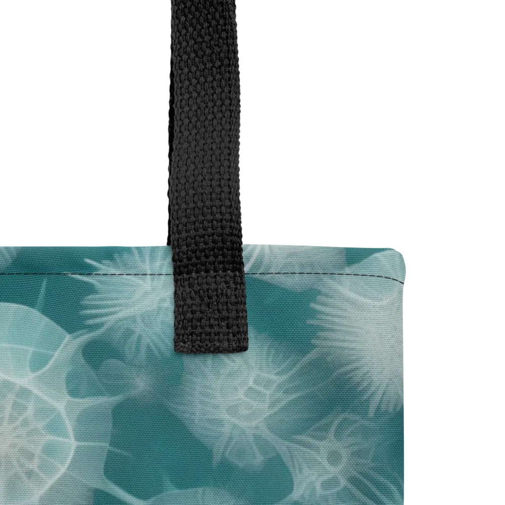 Aqua Radiolaria on Tote Bag — Product details