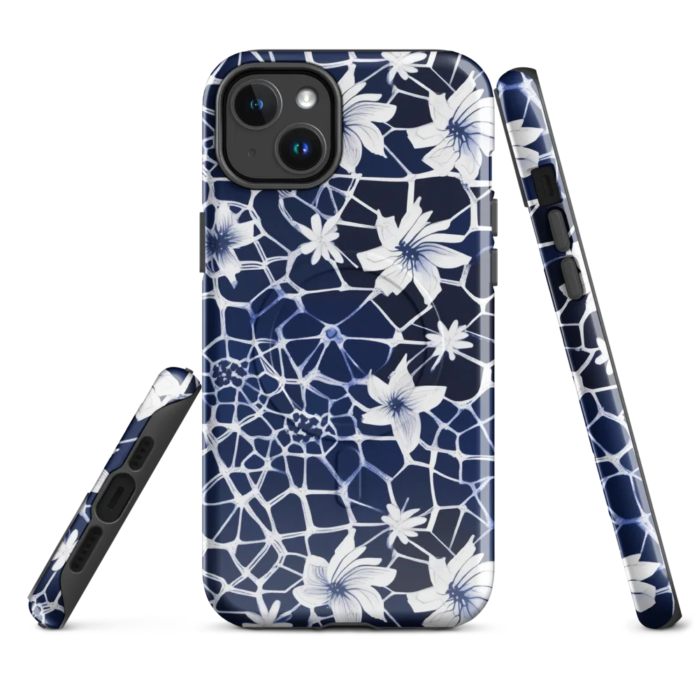Midnight Wildflower on MagSafe Tough Case for iPhone® — Front