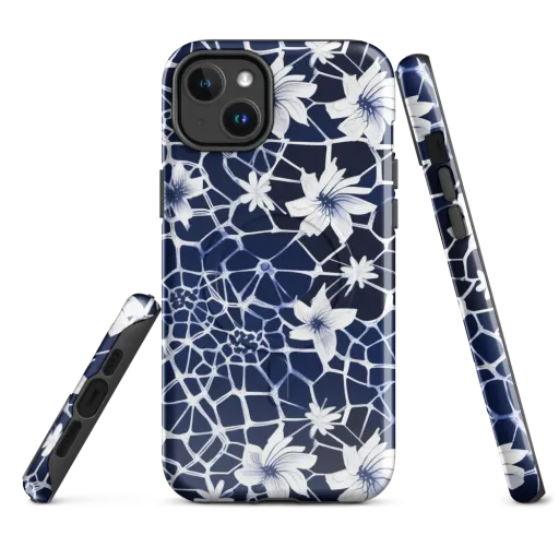 Midnight Wildflower on a MagSafe Tough Case for iPhone®