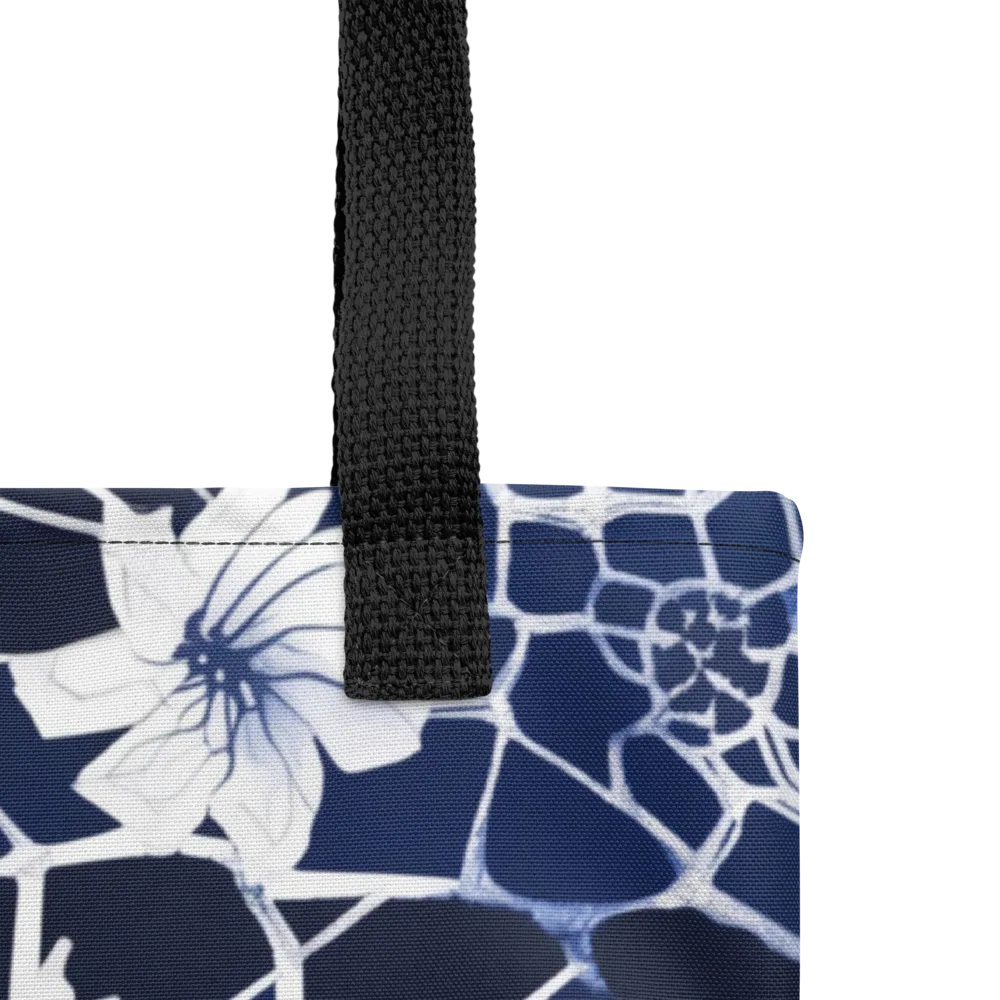 Midnight Wildflower on Tote Bag — Product details