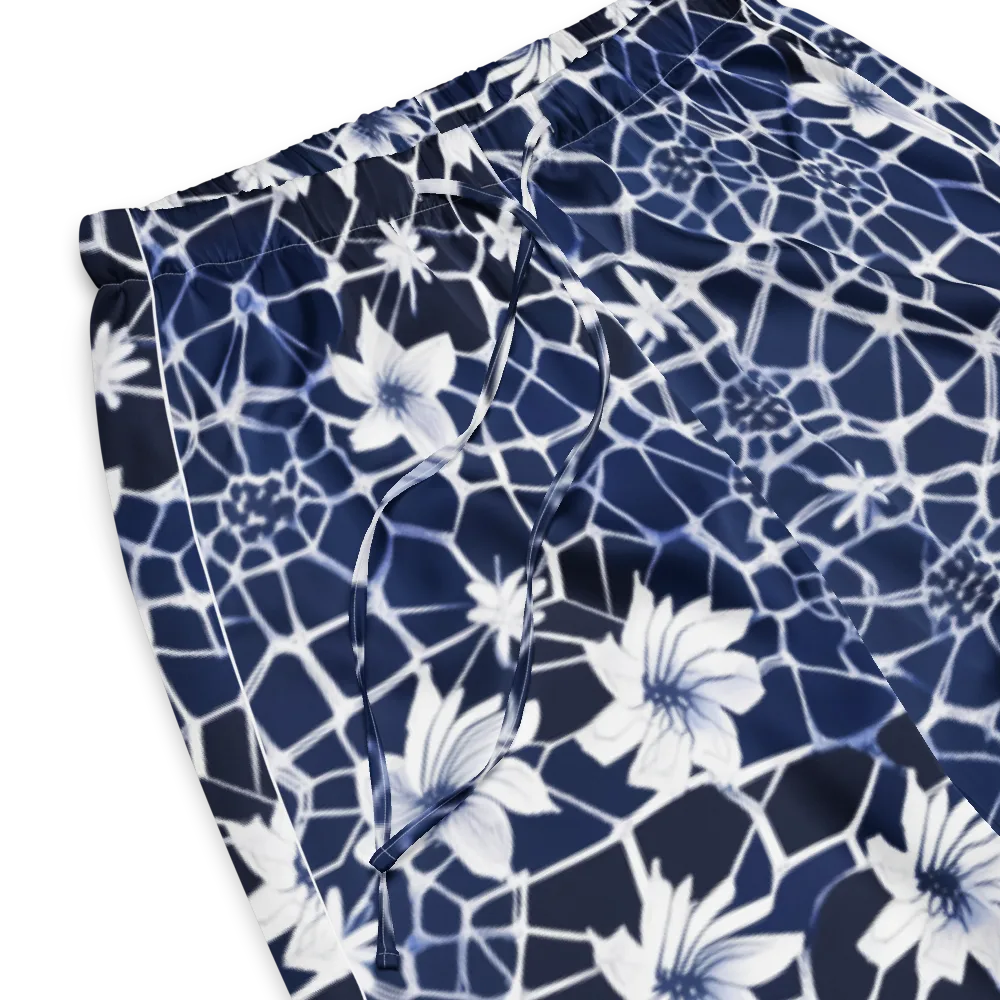 Midnight Wildflower on Women's Pajama Pants — Product details