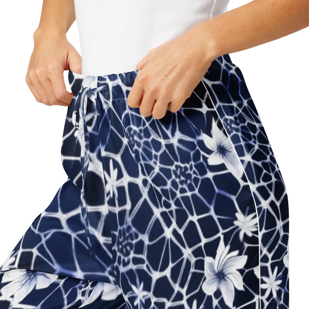 Midnight Wildflower on Women's Pajama Pants — Product details