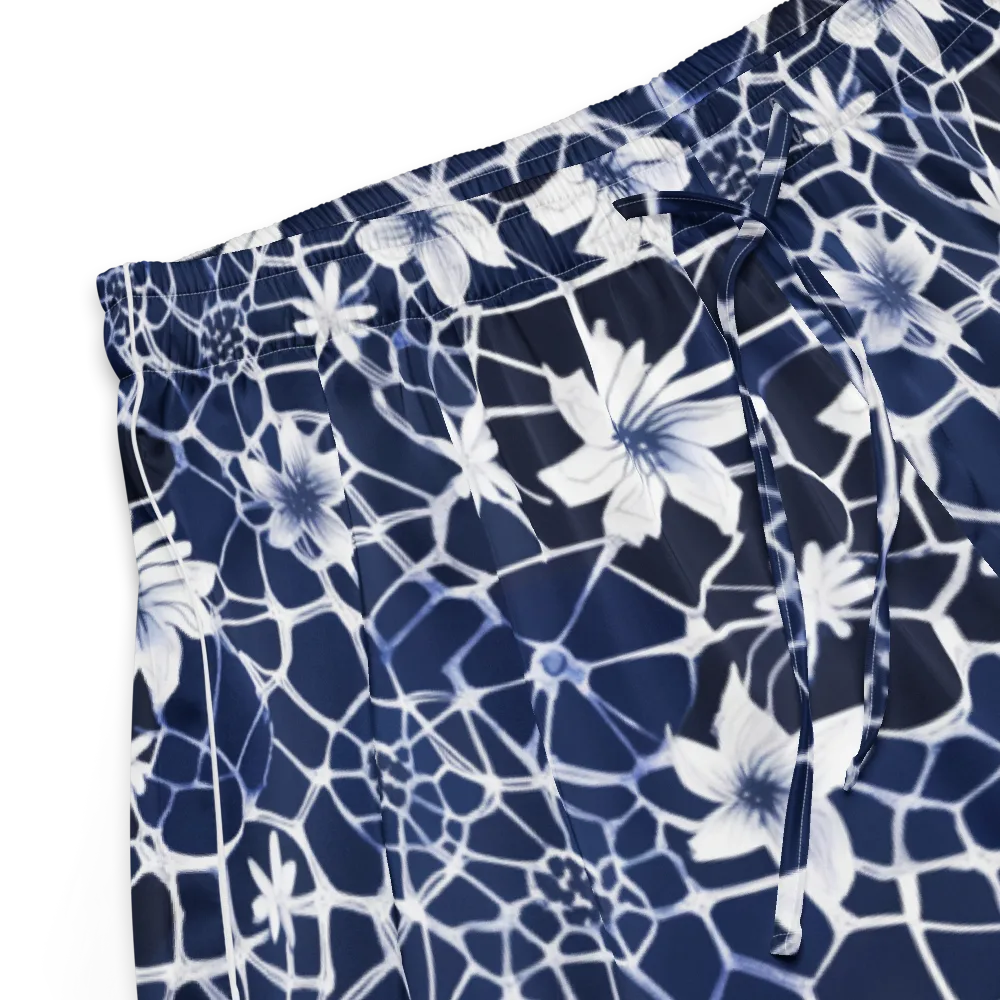 Midnight Wildflower on Women's Pajama Shorts — Product details