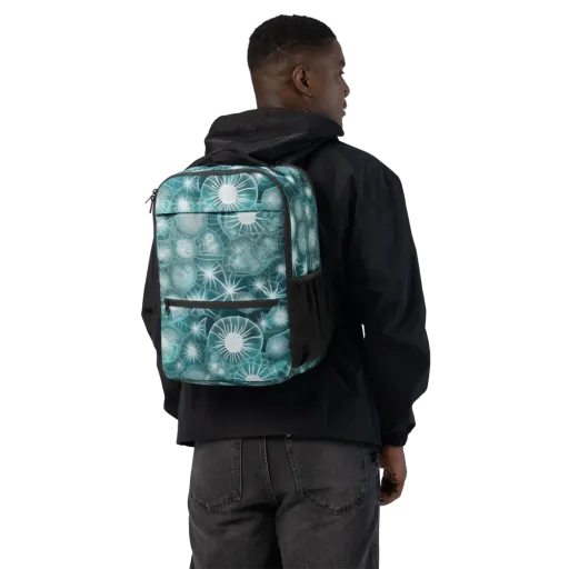 Aqua Lattice on a Utility Backpack