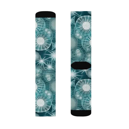 Aqua Lattice on a Socks