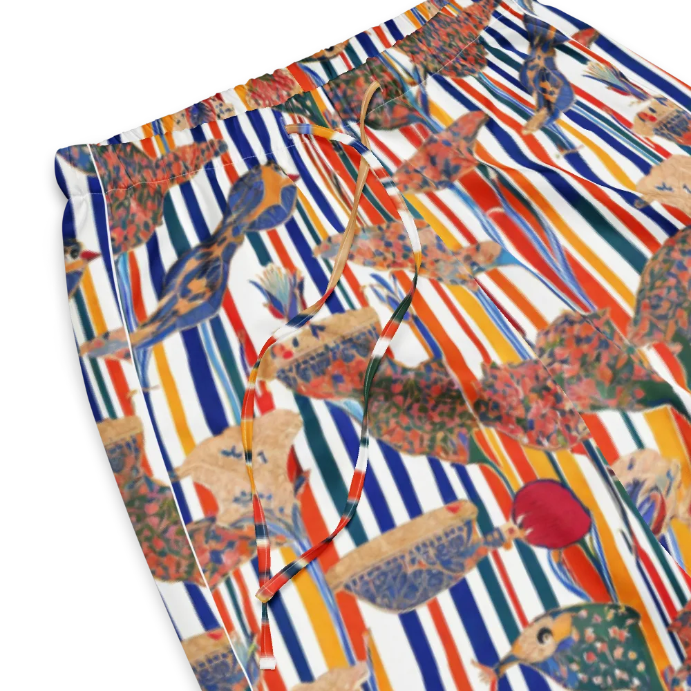 Ornamental Aviary on Women's Pajama Pants — Product details