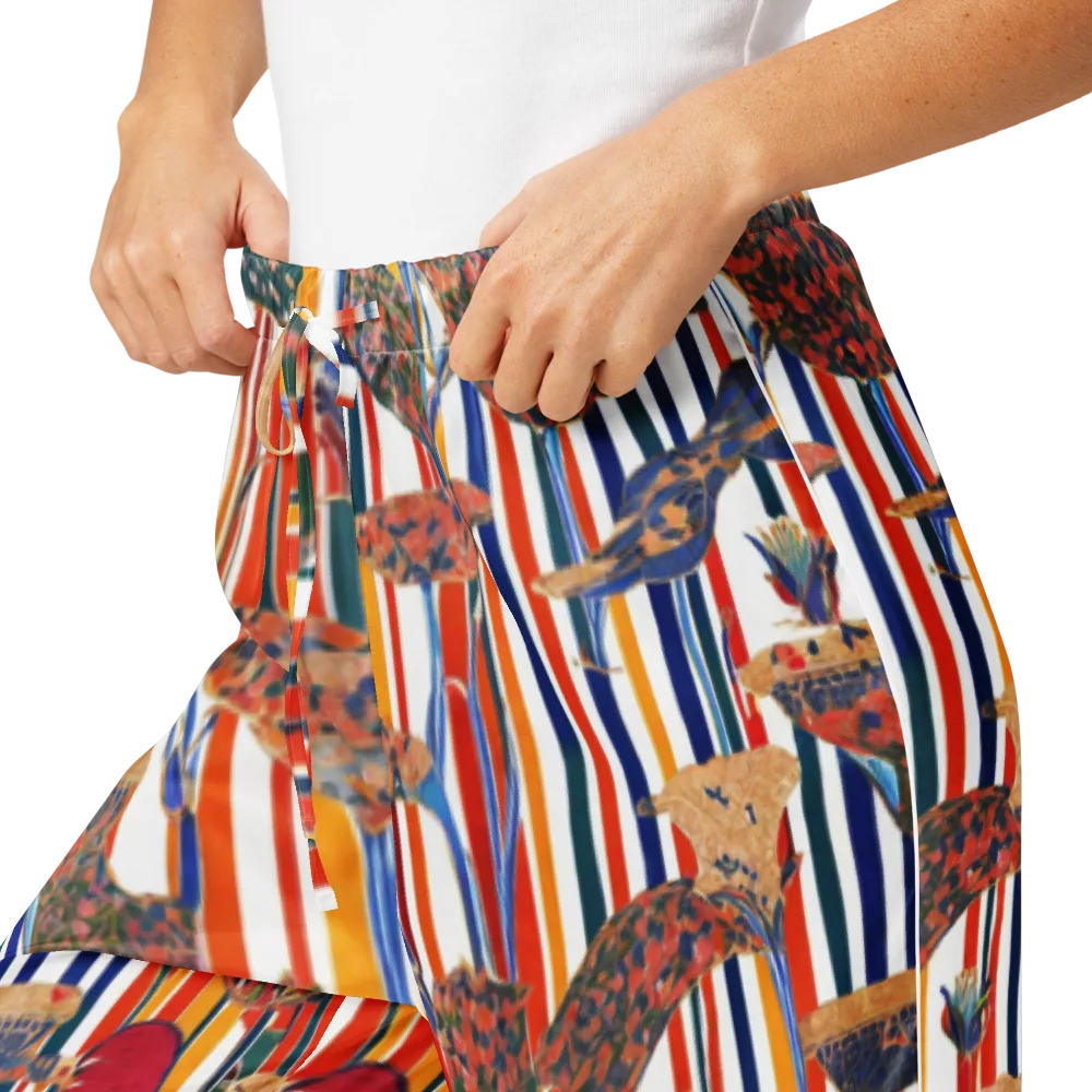 Ornamental Aviary on Women's Pajama Pants — Product details
