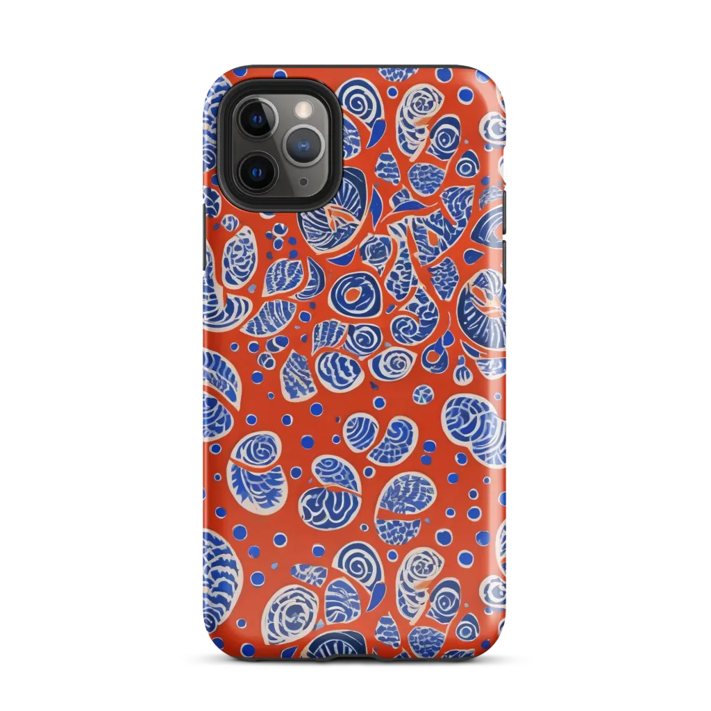 Crimson Tide Mosaic on Tough Case for iPhone® — Front