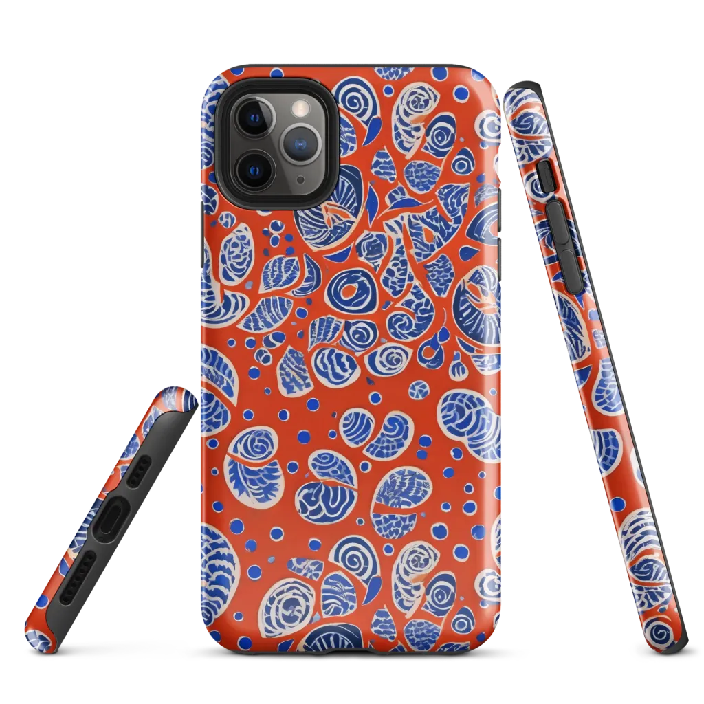 Crimson Tide Mosaic on Tough Case for iPhone® — Front