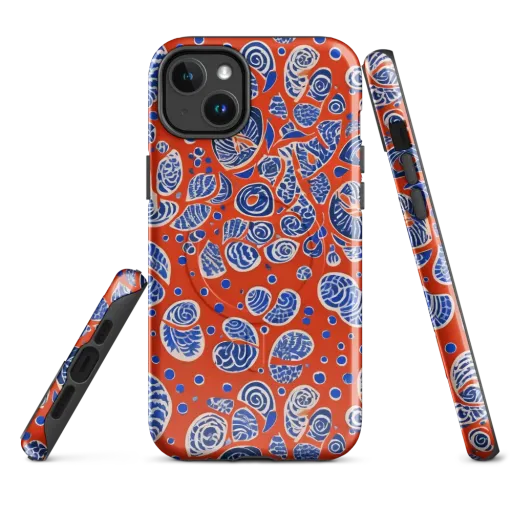 Crimson Tide Mosaic on a MagSafe Tough Case for iPhone®