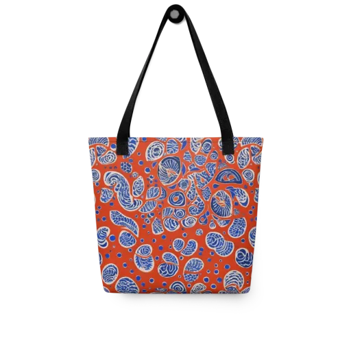 Crimson Tide Mosaic Tote Bag on model