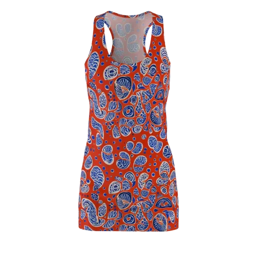 Crimson Tide Mosaic on a Racerback Dress