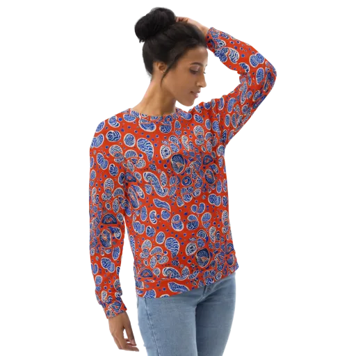 Crimson Tide Mosaic on a Sweatshirt