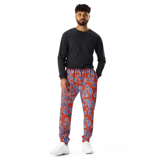 Crimson Tide Mosaic on a Men's Joggers