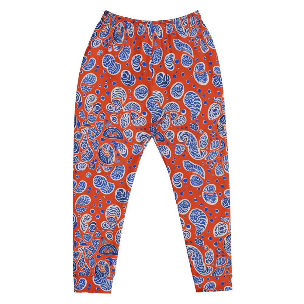 Crimson Tide Mosaic on Men's Joggers — Front