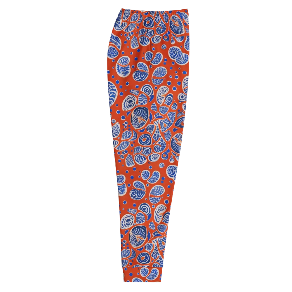 Crimson Tide Mosaic on Men's Joggers — Right