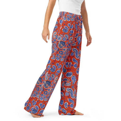 Crimson Tide Mosaic on a Women's Pajama Pants