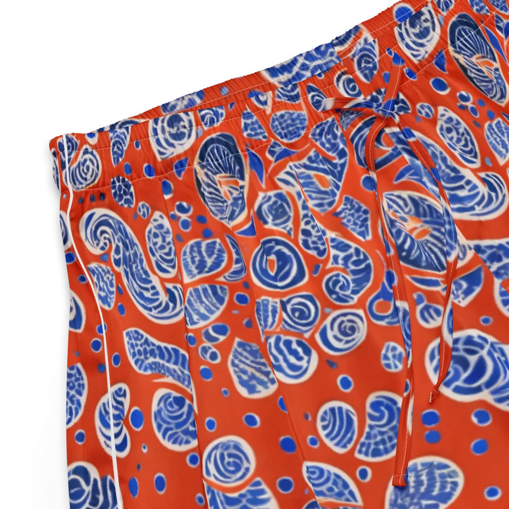Crimson Tide Mosaic on Women's Pajama Shorts — Product details