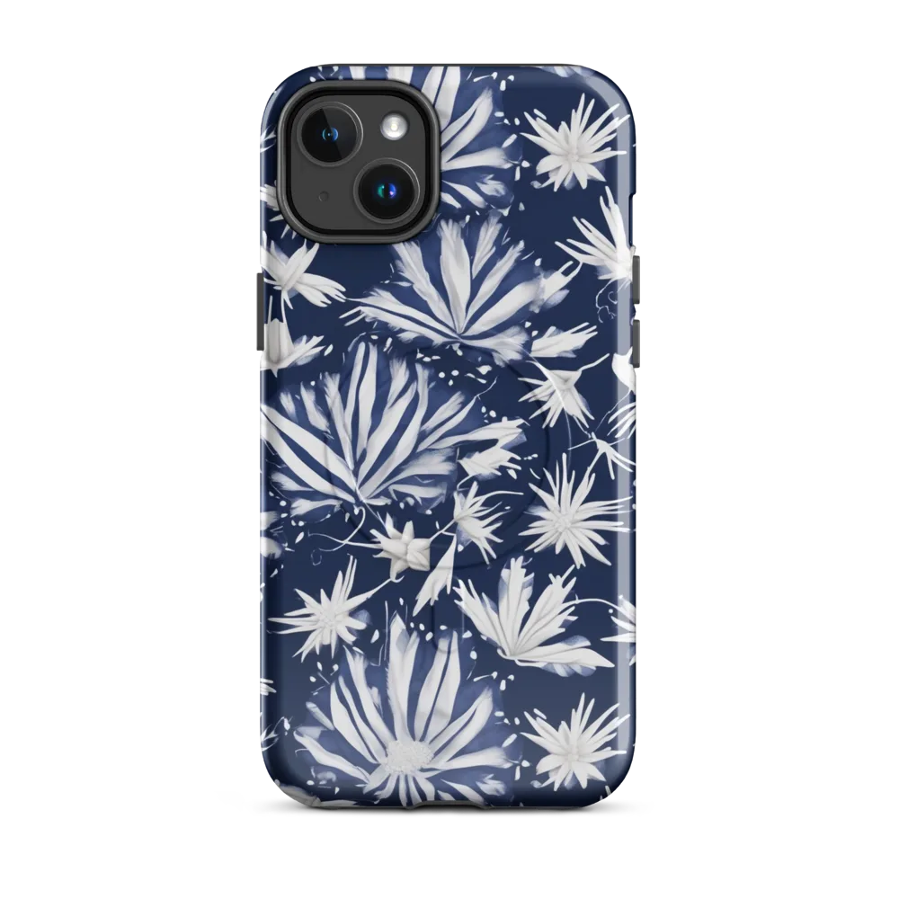 Moonlit Chrysanthemum on MagSafe Tough Case for iPhone® — Front