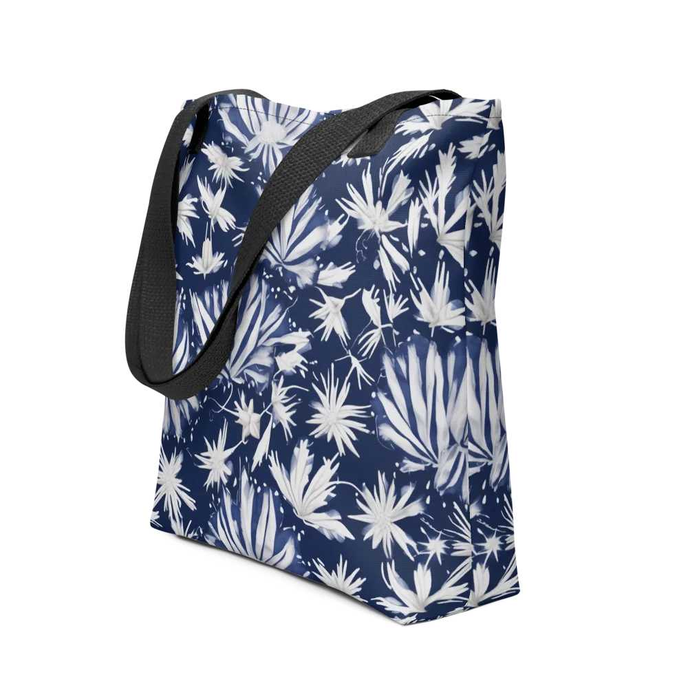 Moonlit Chrysanthemum on Tote Bag — Front