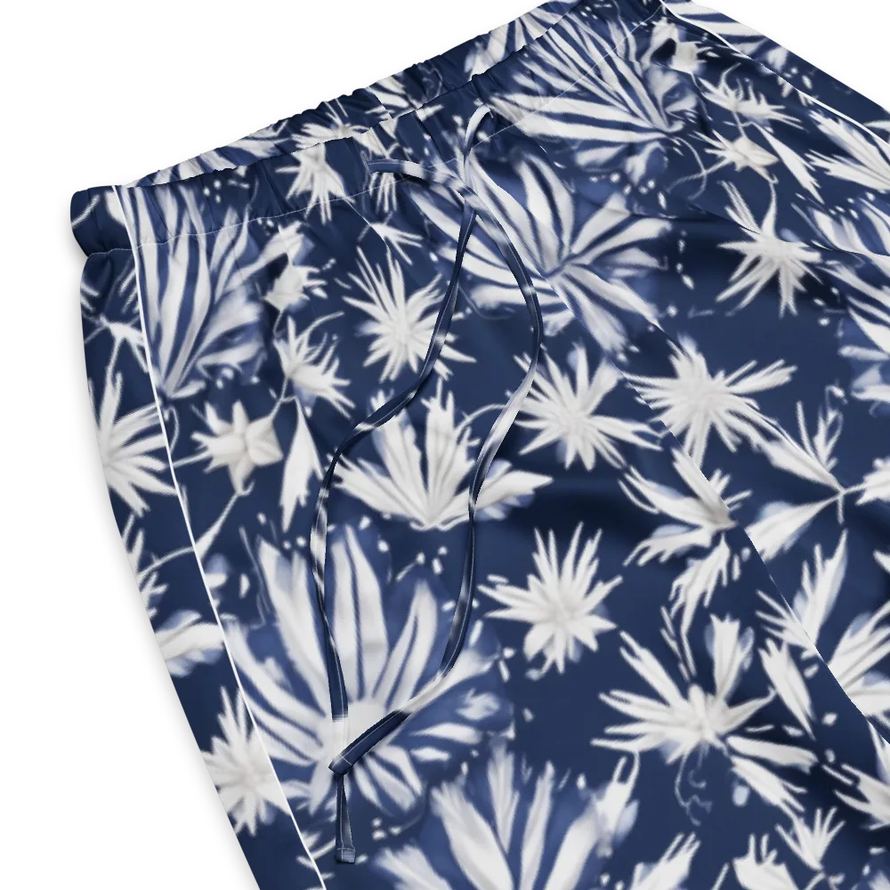 Moonlit Chrysanthemum on Women's Pajama Pants — Product details