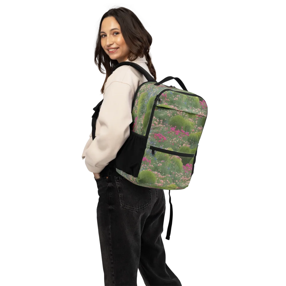 Meadow Mirage on Utility Backpack — Back